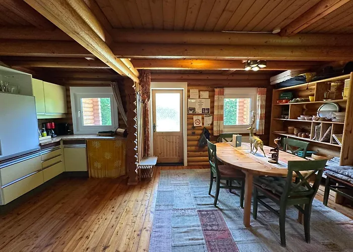 Gemuetliche Blockhuette In Wiennaehe Chalet Zofing